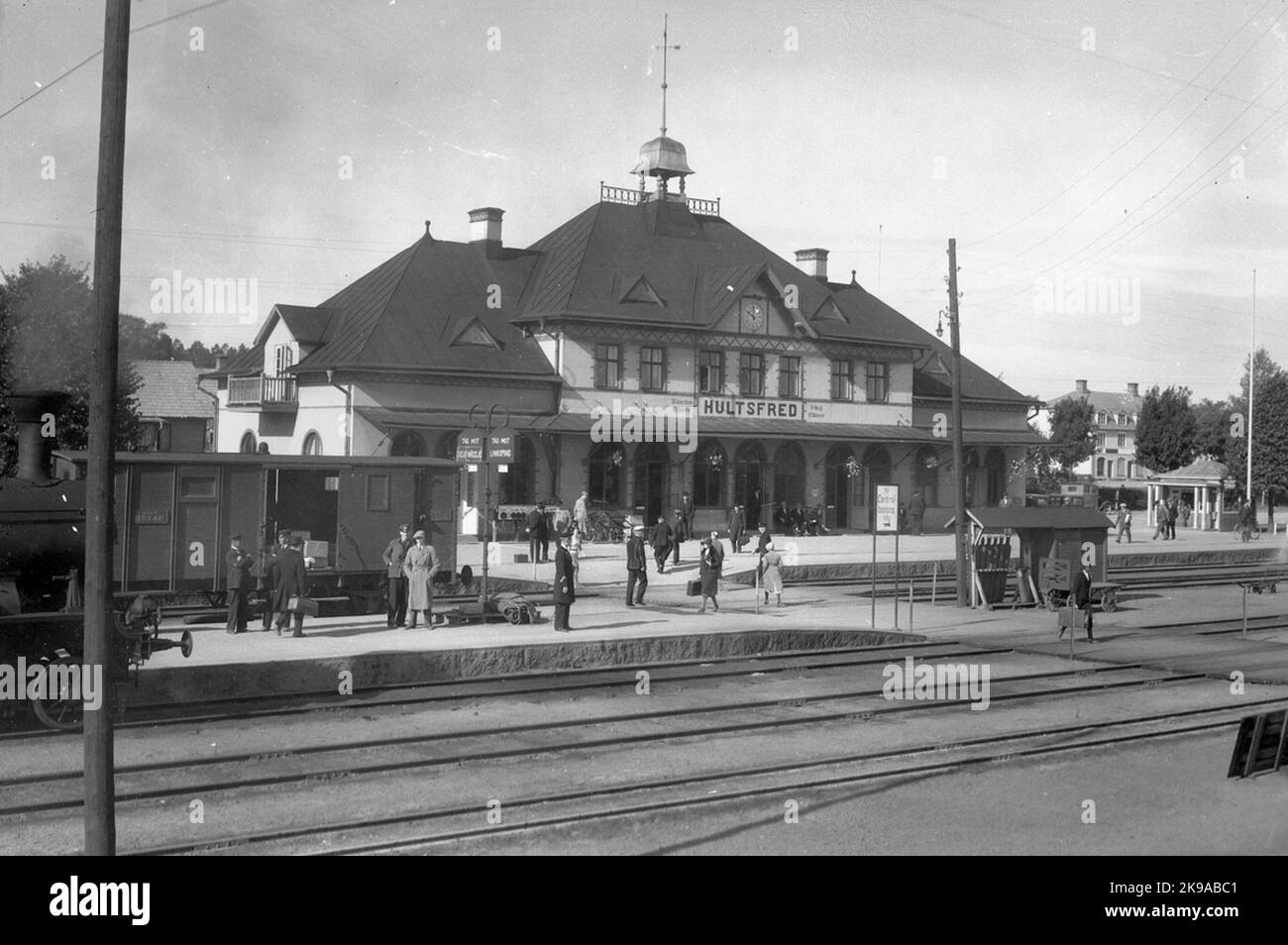 Station, built in 1874. The station house, two floors in stone, has