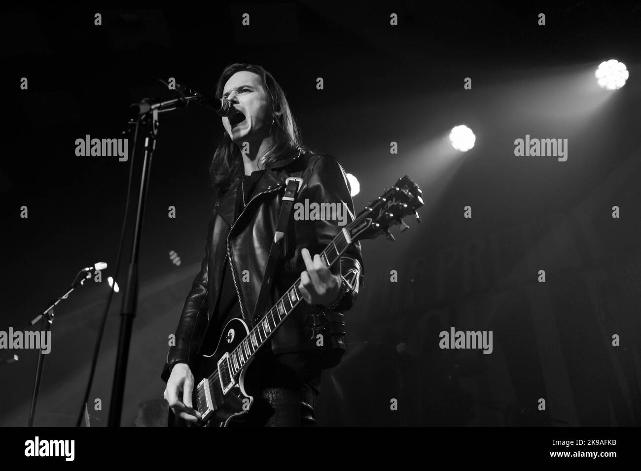 Glasgow, Scotland, 26th October 2022, Photographs of The Cruel Knives