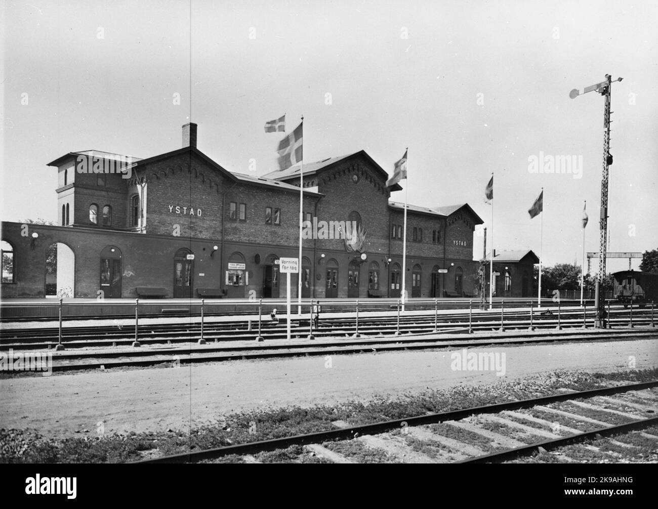The station opened in 1865. The station house built by YEJ. Architect