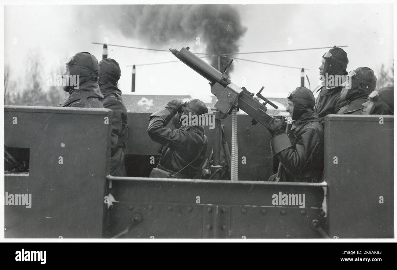 Armor train 2 Boden at the national border Stock Photo - Alamy