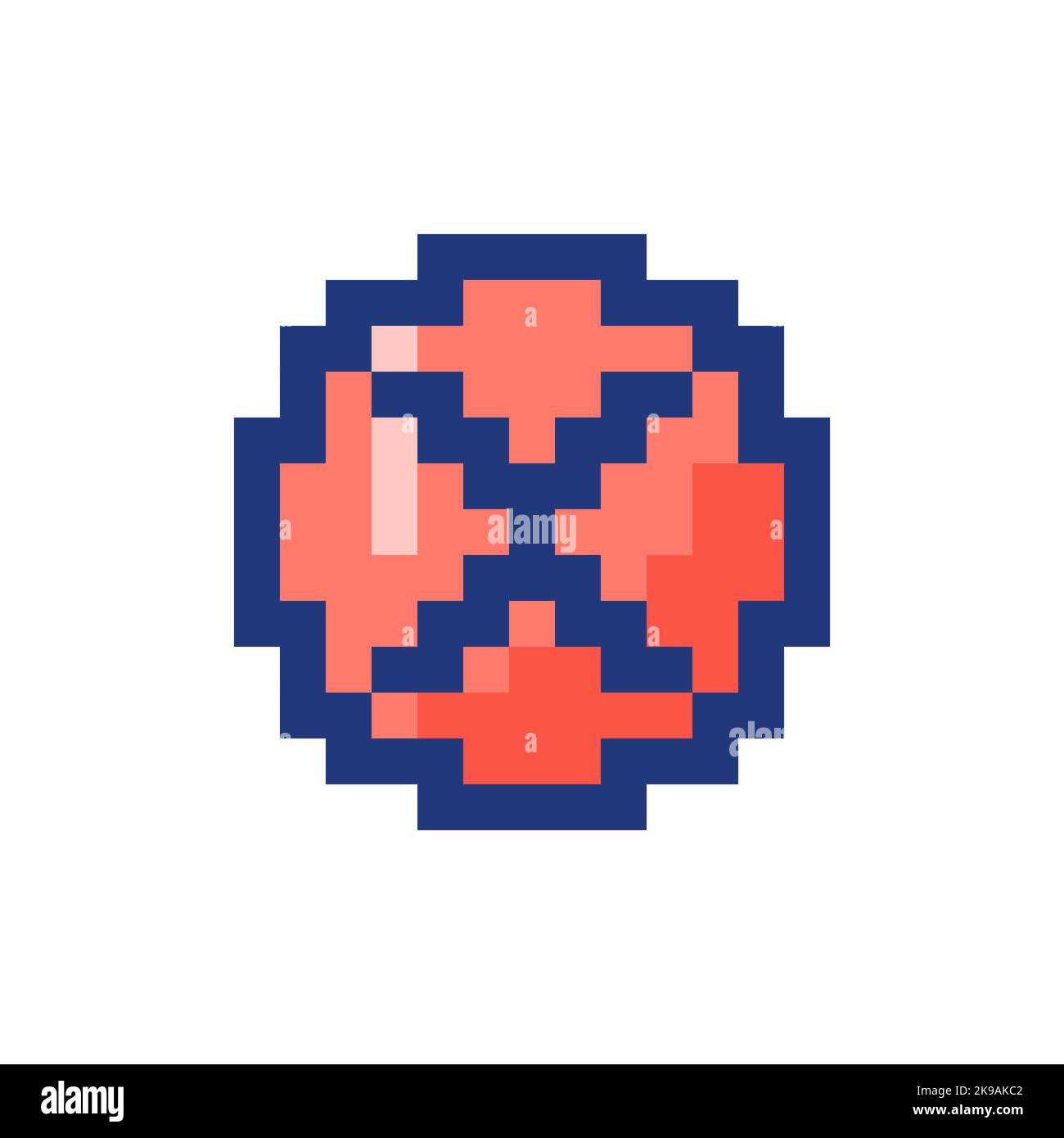 Delete button pixelated RGB color ui icon Stock Vector Image & Art - Alamy