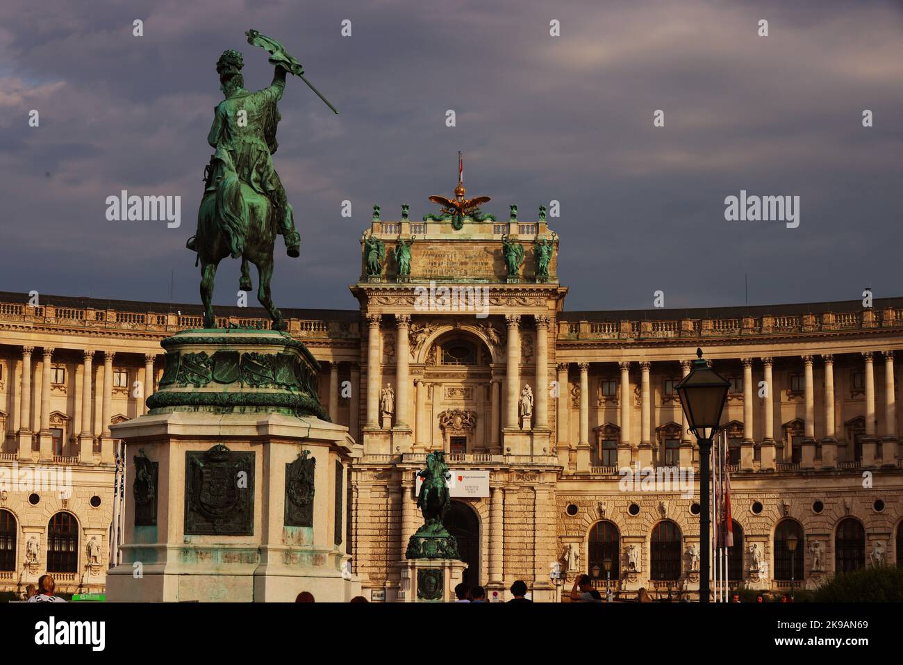 Wien Architektur, Wien, Wien Hofburg, Wien Museum, die Hofburg ist die Residenz der Habsburger in Wien, Stock Photo