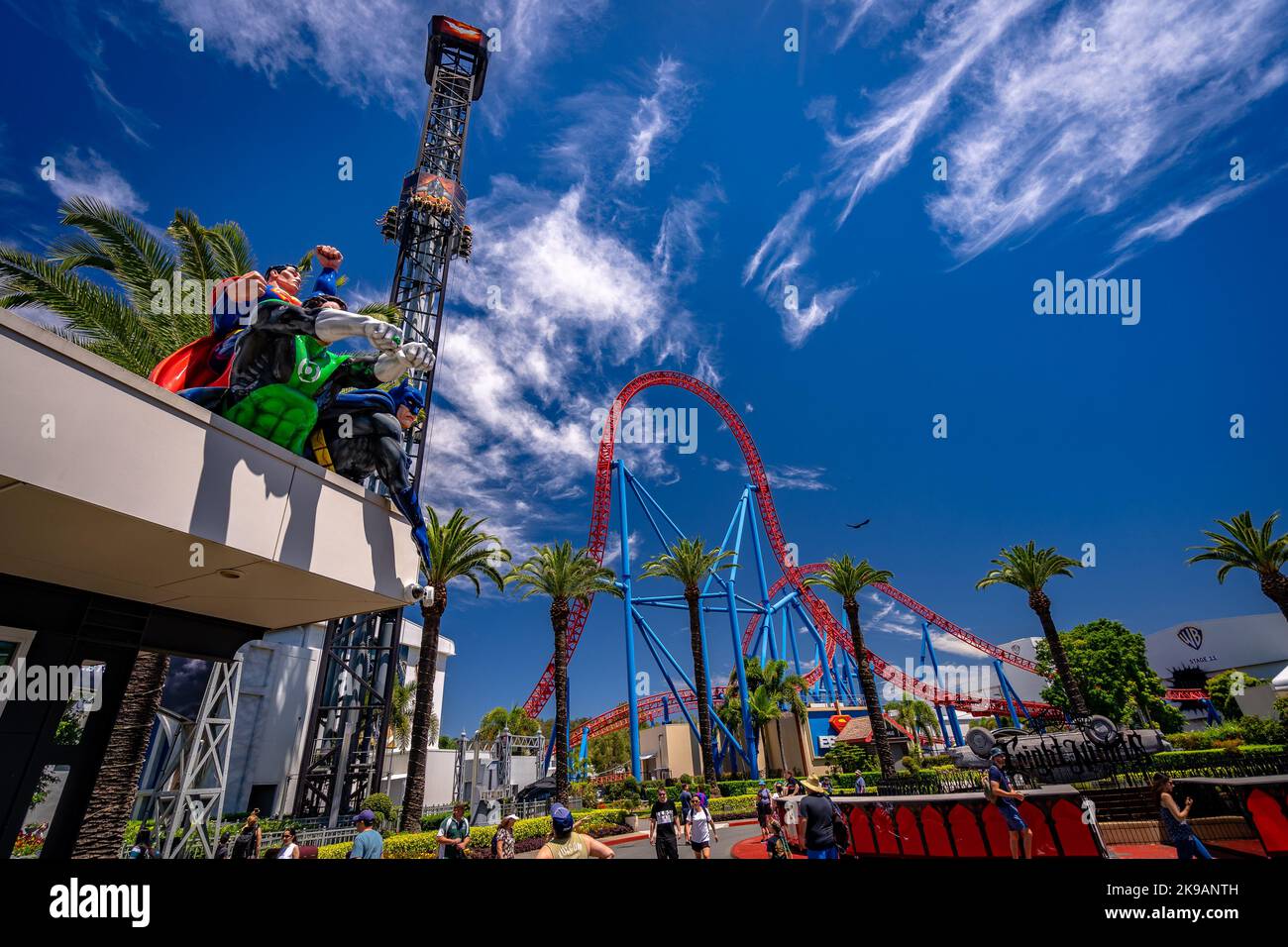Gold Coast, Queensland, Australia Superman escape and batwing