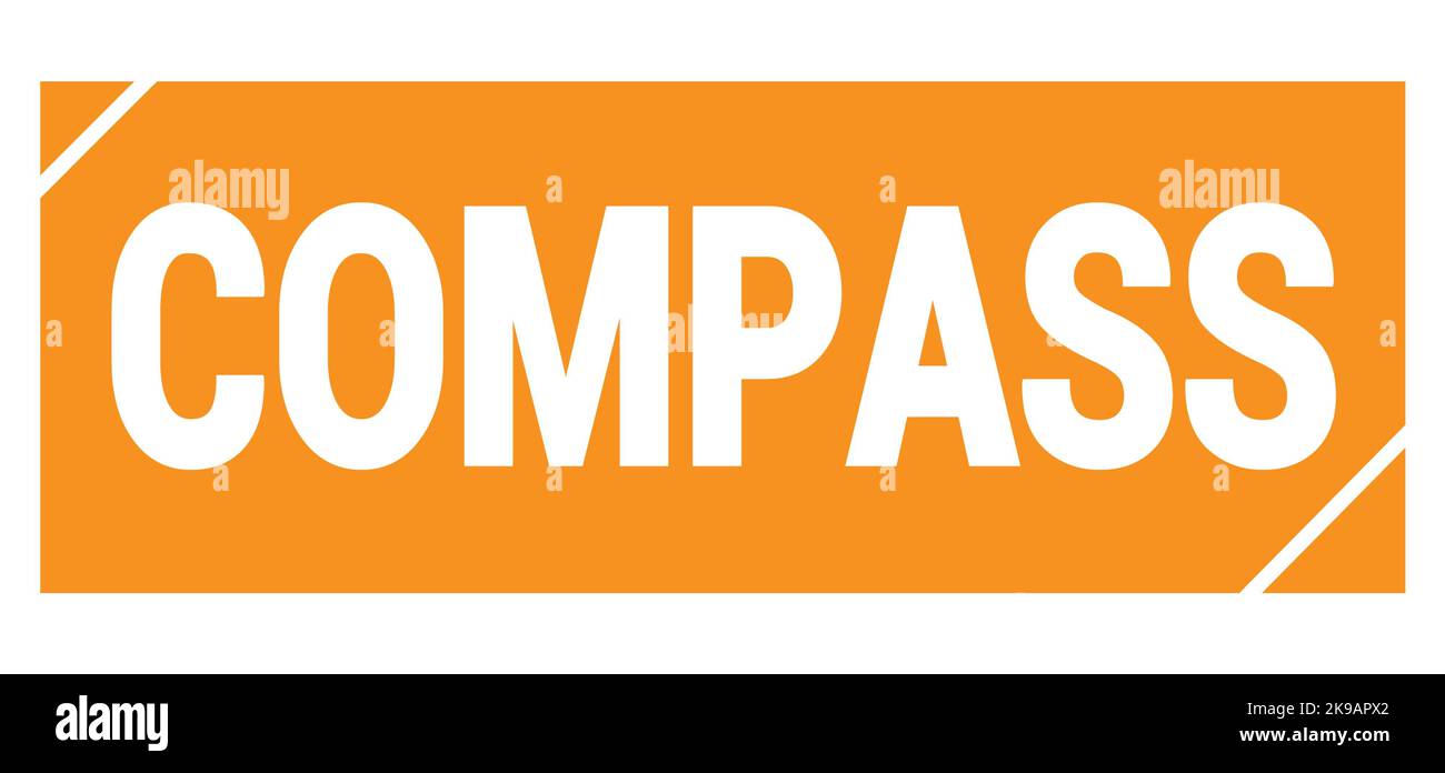Compass text Cut Out Stock Images & Pictures - Alamy