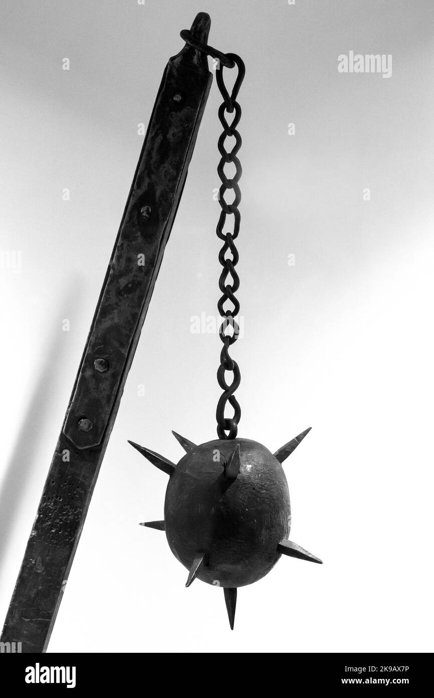 Ball and chain flail hi-res stock photography and images - Alamy