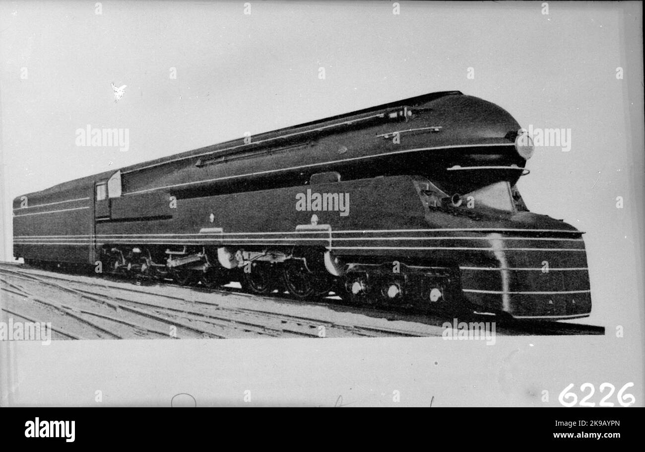 (Pennsylvania Railroad) PRR Q1 6100 Stock Photo Alamy