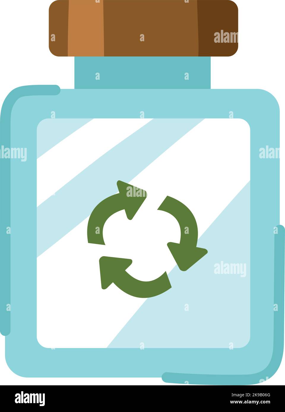 reusable glass bottle container Stock Vector Image & Art - Alamy
