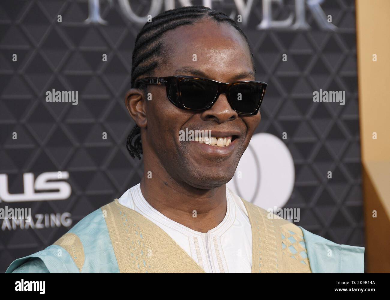 Los Angeles, USA. 26th Oct, 2022. Isaach de Bankolé arrives at the Marvel Studios' BLACK PANTHER: WAKANDA FOREVER World Premiere held at the Dolby Theater in Hollywood, CA on Wednesday, ?October 26, 2022. (Photo By Sthanlee B. Mirador/Sipa USA) Credit: Sipa USA/Alamy Live News Stock Photo