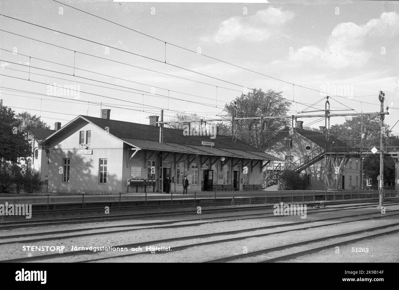 The station. The station house was built 18721873 Stock Photo Alamy