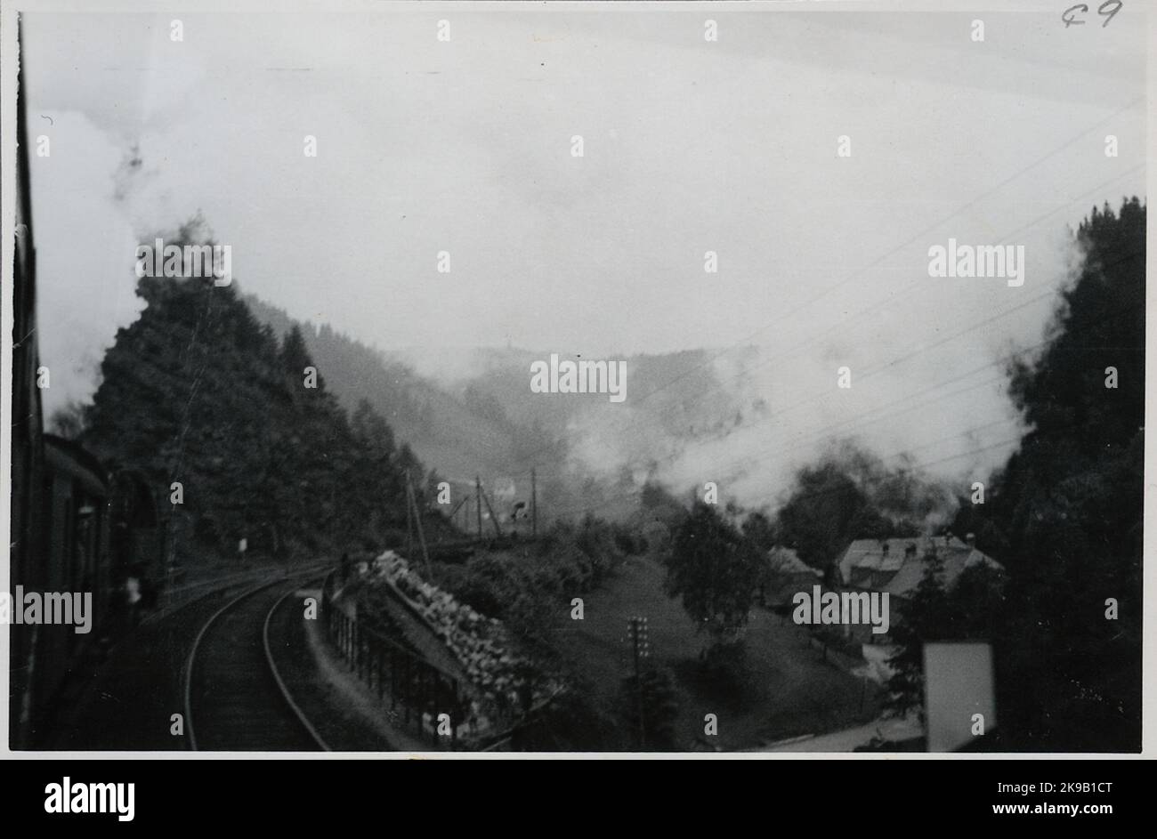 On the line between Berlin and Nuremberg Stock Photo Alamy