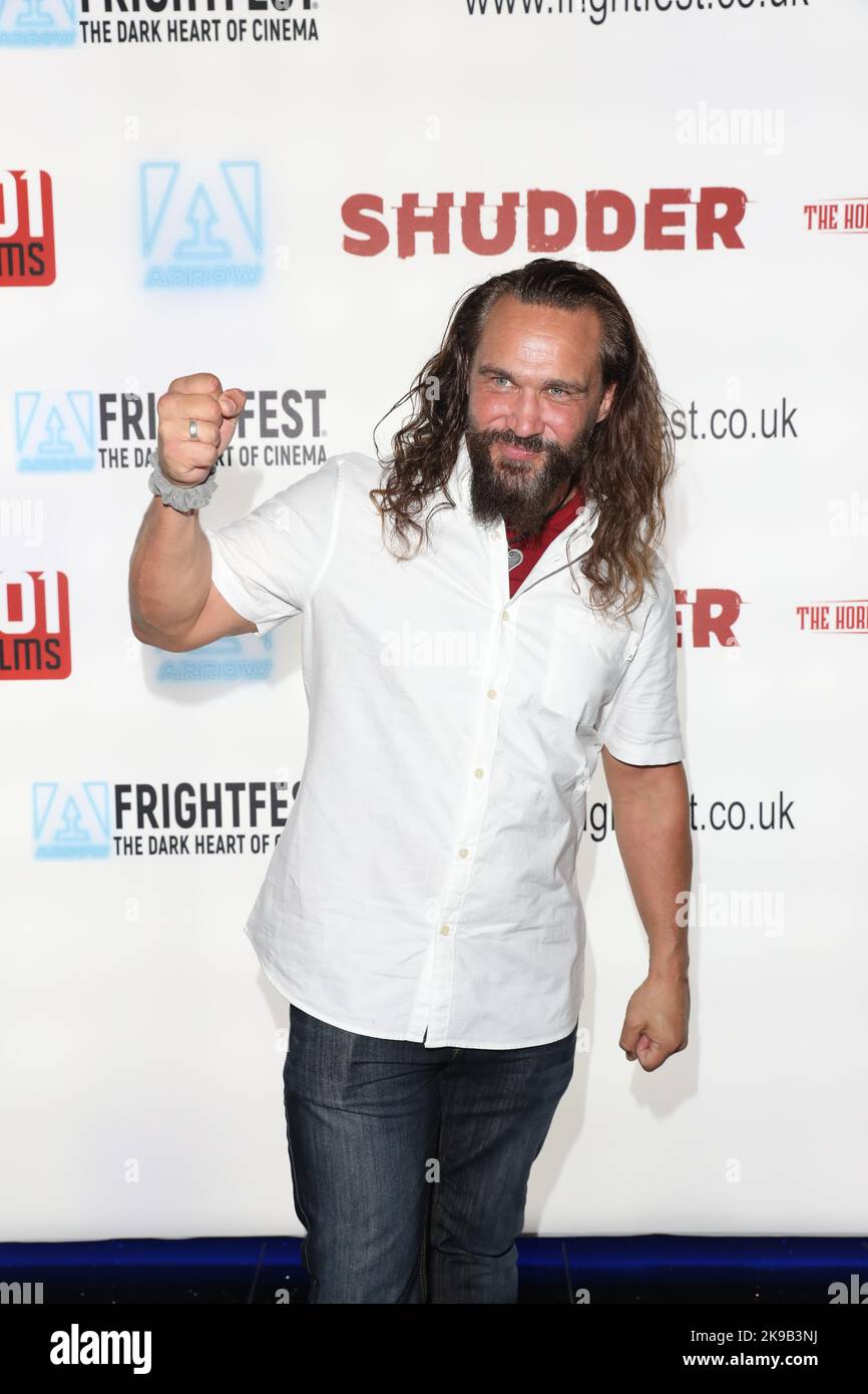 Mark Halcrow Mark Haldor attends 'Croc!' film premiere during Arrow FrightFest held ...