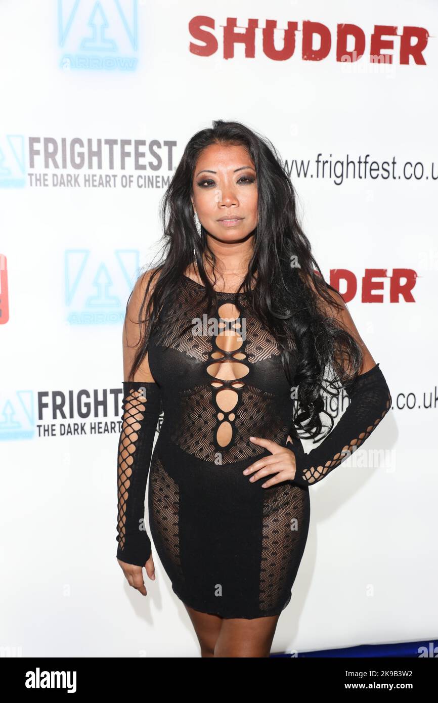 Chrissie Wunna attends 'Croc!' film premiere during Arrow