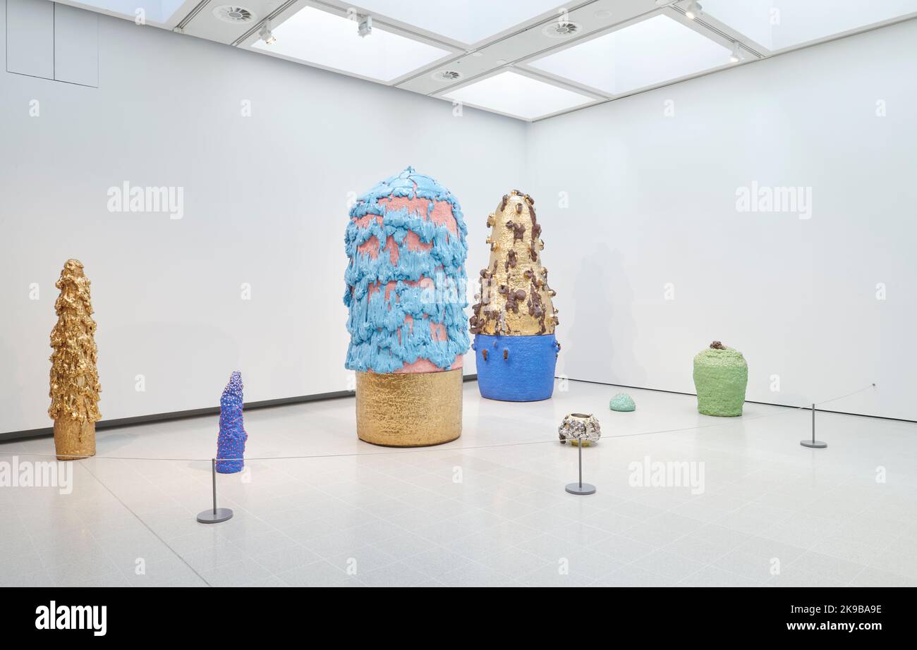 Works by Takuro Kuwata at Strange Clay Ceramics in Contemporary Art Exhibition, Hayward Gallery