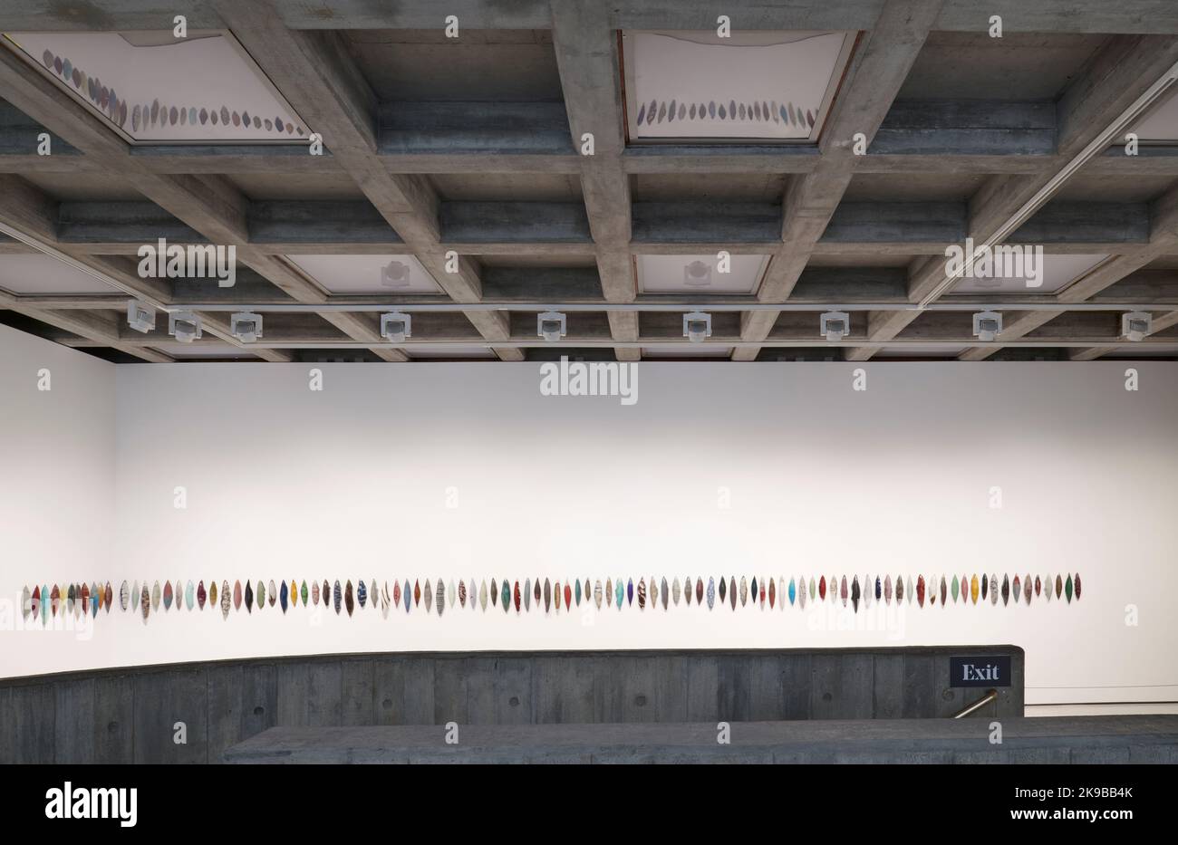 Installation View of Strange Clay Ceramics in Contemporary Art Exhibition, Hayward Gallery