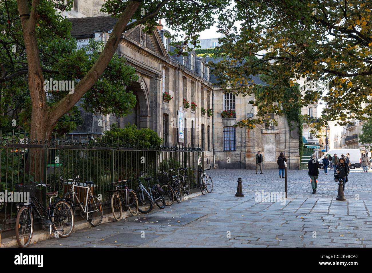 Church of Saint Germain des Pres Stock Photo Alamy