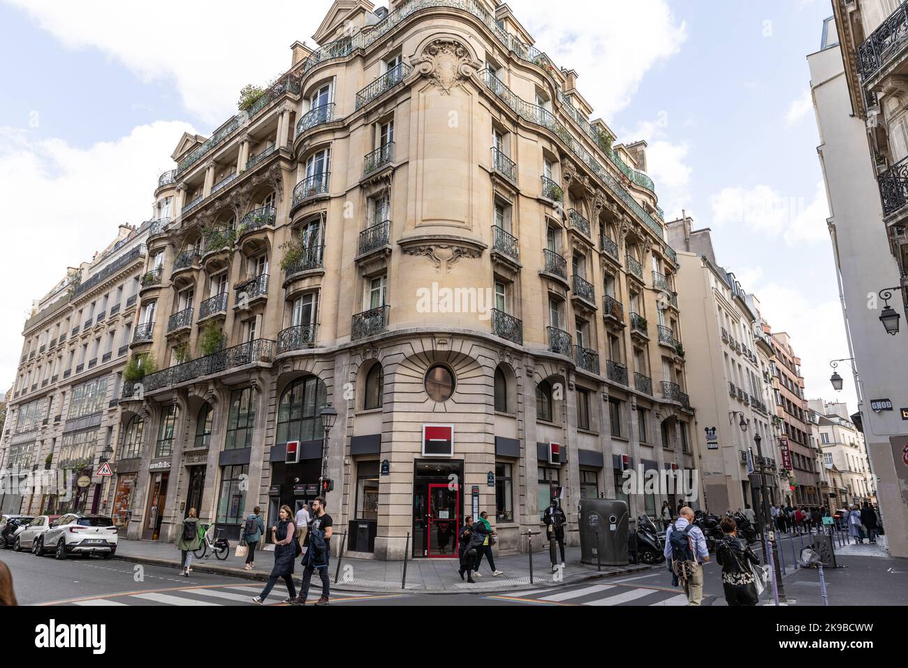 Streets of Paris Stock Photo Alamy