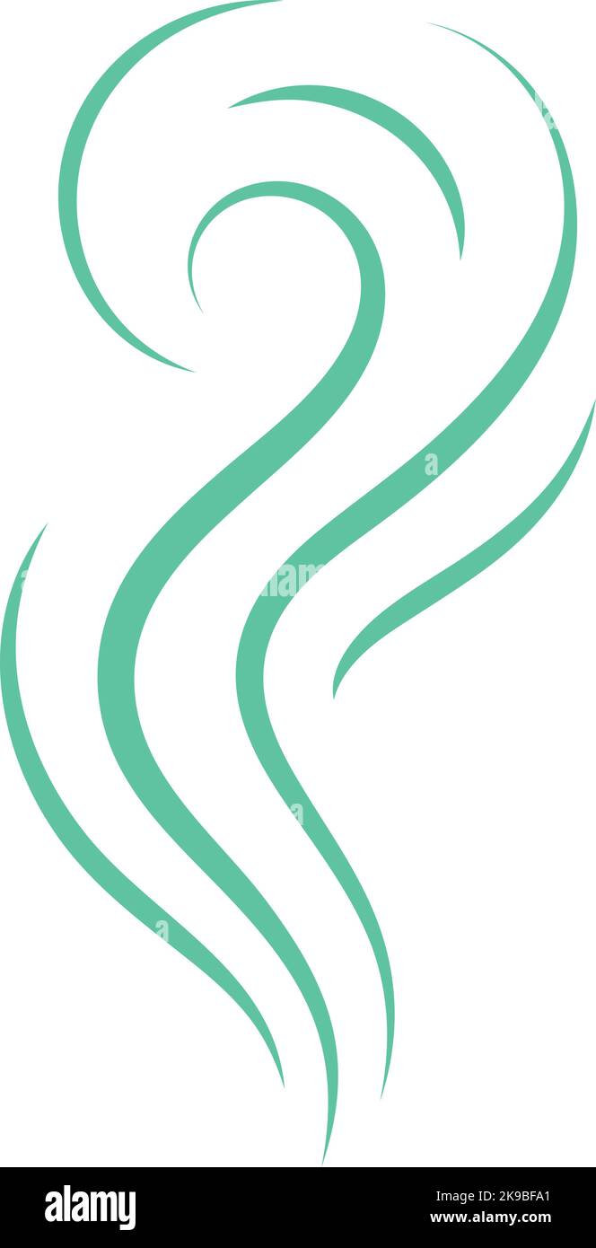 Warm air motion lines. Hot smoke symbol Stock Vector Image & Art Alamy