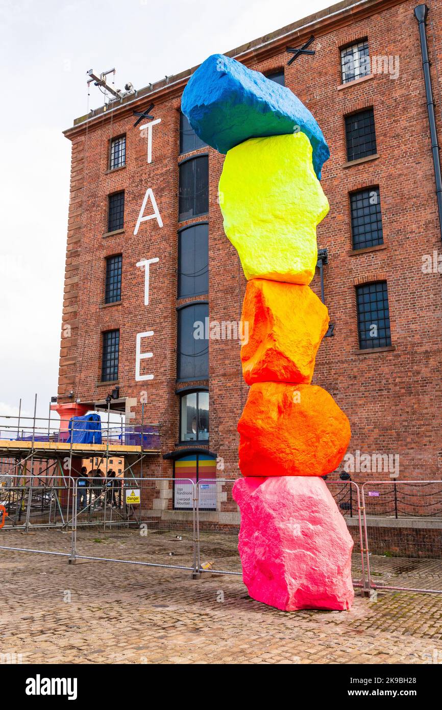 Liverpool Tate Rocks Tate Liverpool art gallery, Royal Albert Docks, Liverpool, Merseyside ...