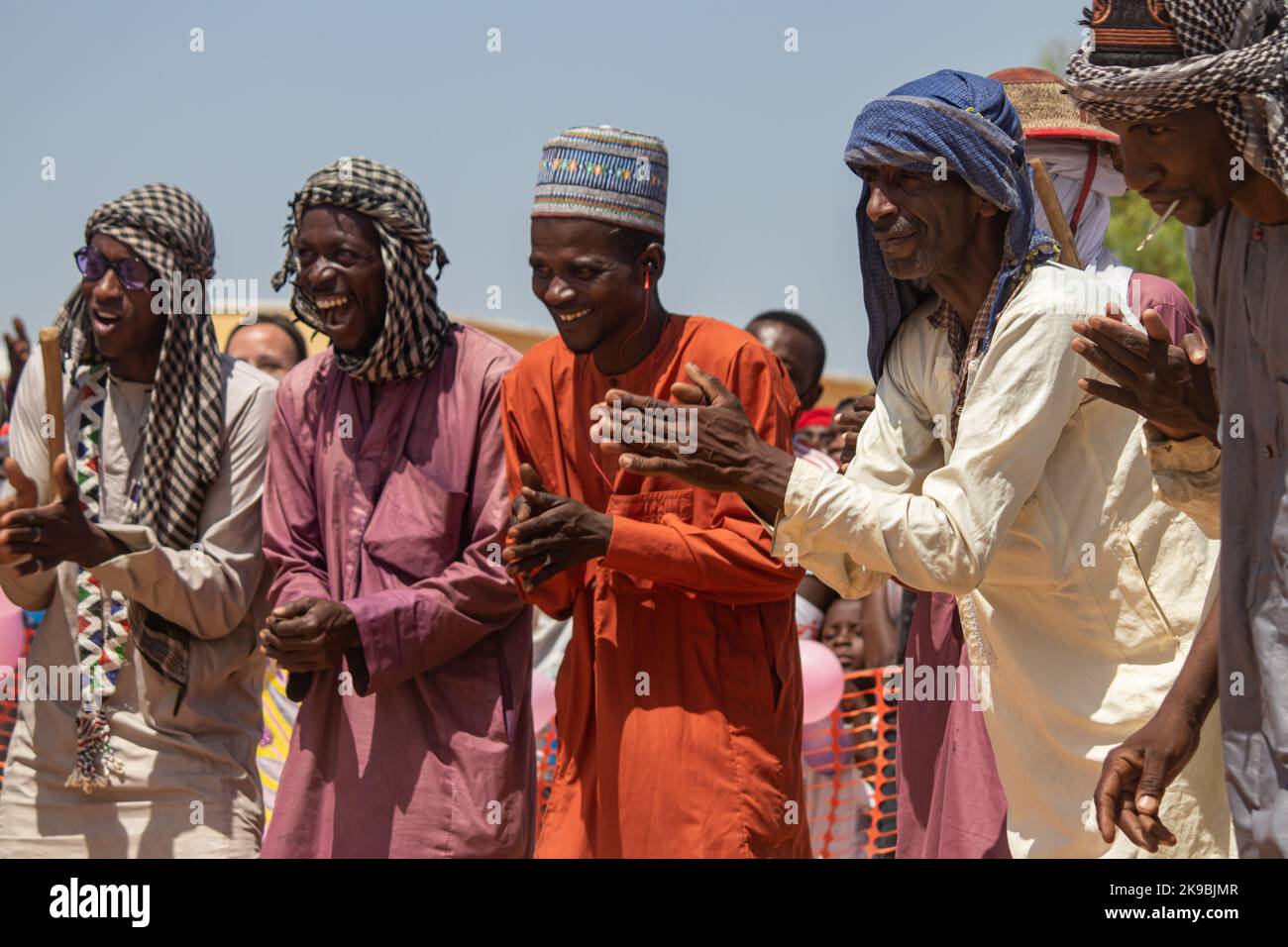  African tribes, Nigeria, Borno State, Maiduguri city. Fulani tribe ...