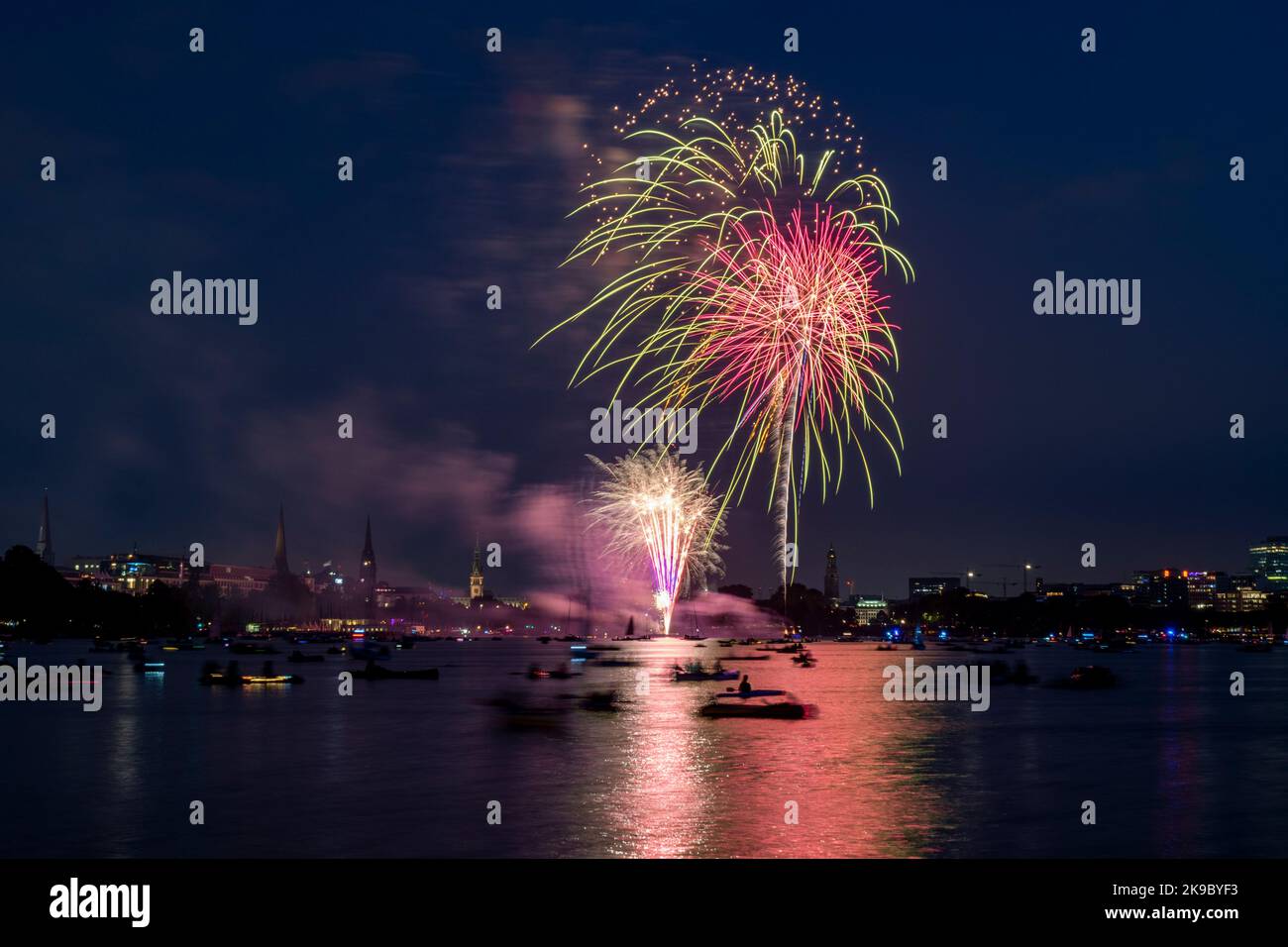 feuerwerk in hamburg