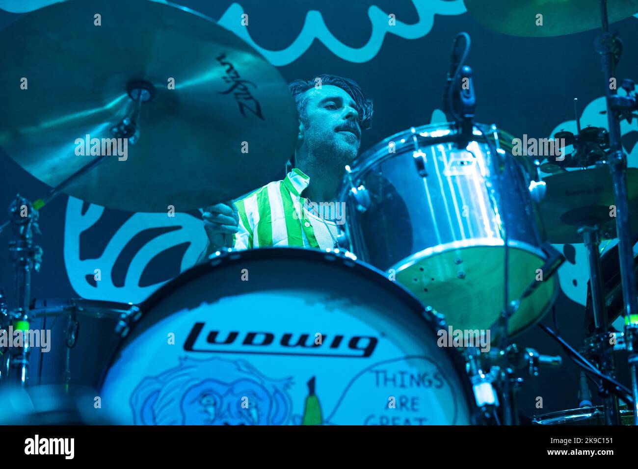 American rock band Band Of Horses performing at Rogers Arena in