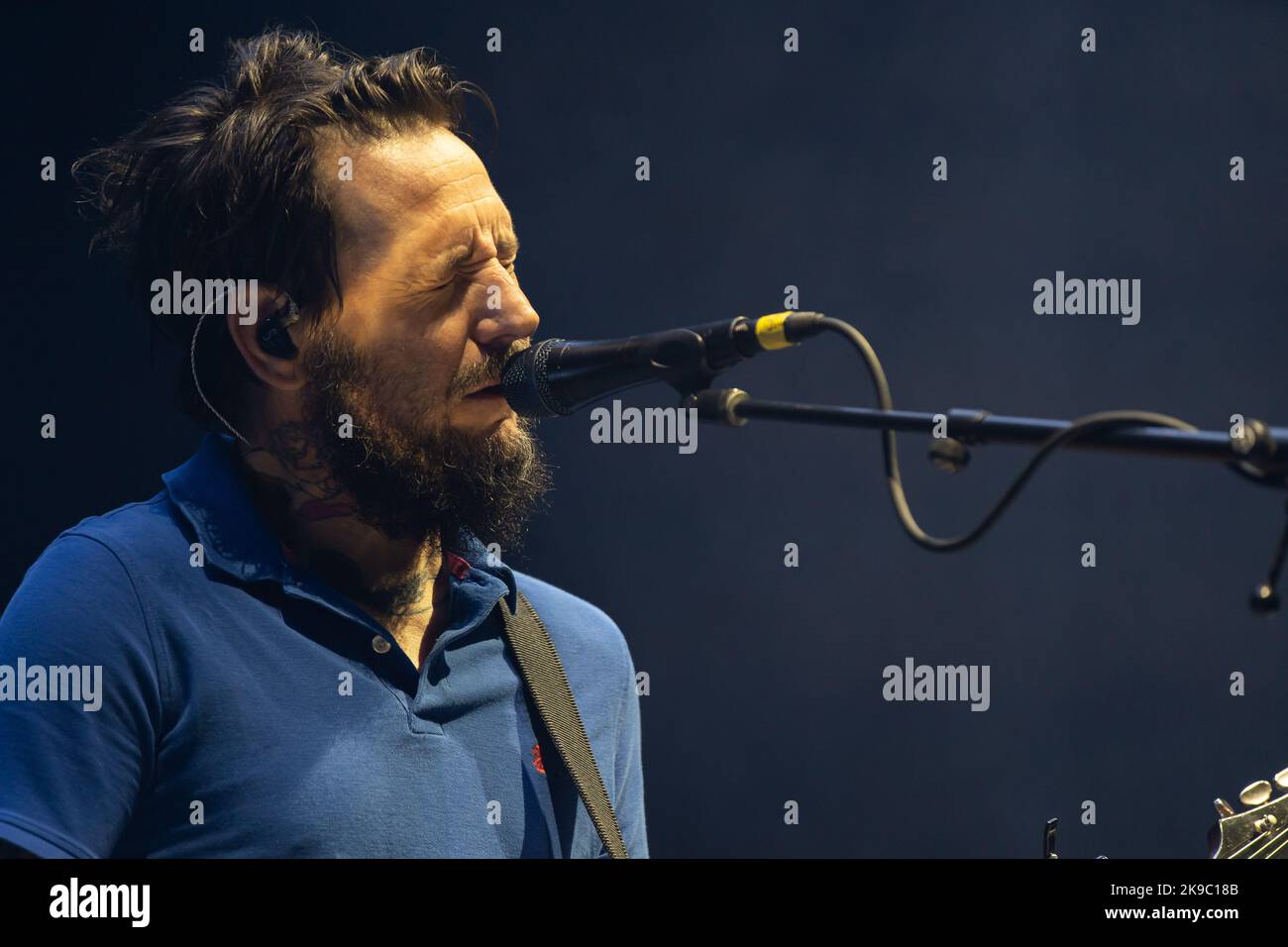 American rock band Band Of Horses performing at Rogers Arena in