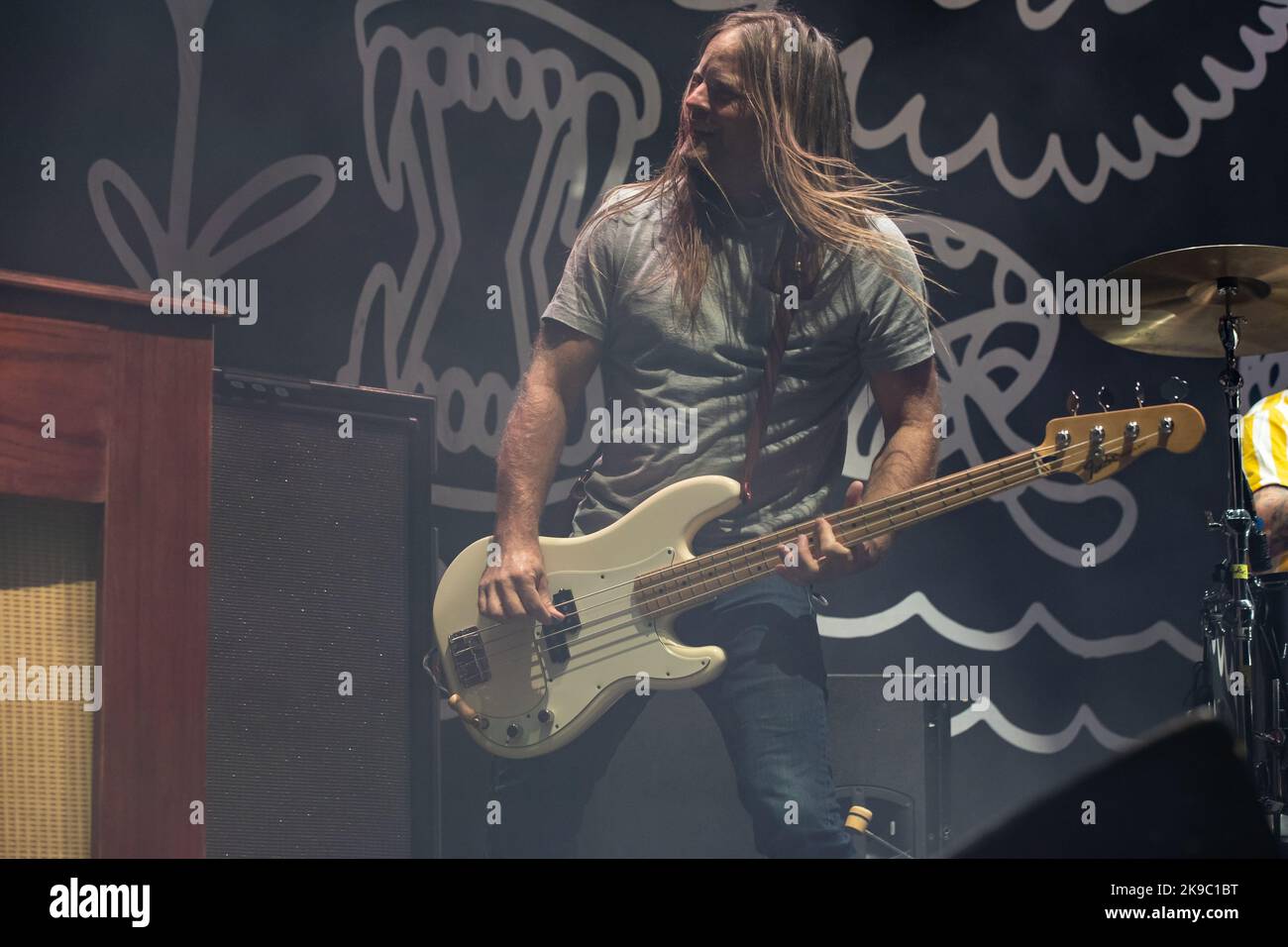 American rock band Band Of Horses performing at Rogers Arena in