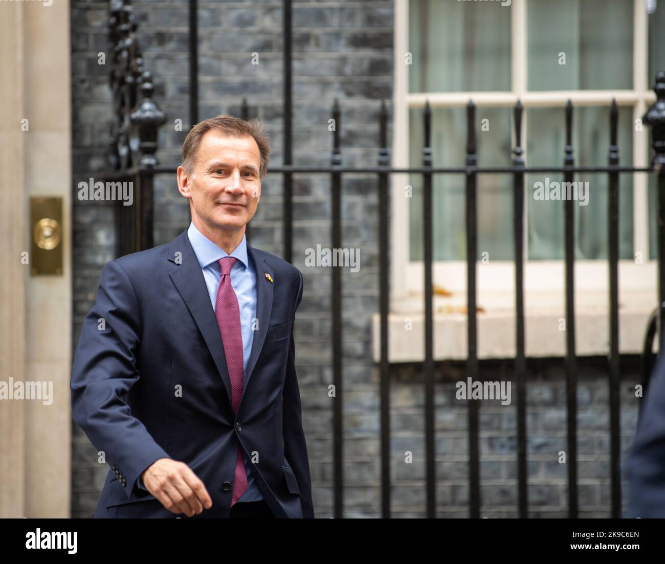 London, UK. 27th Oct, 2022. Jeremy Hunt, Chancellor of the Exchequer, 10 Downing Street London UK Credit: Ian Davidson/Alamy Live News Stock Photo