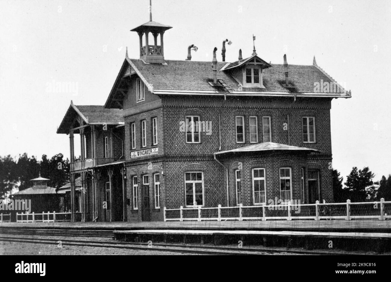 The station was built in 1862. The station house has been modernized in