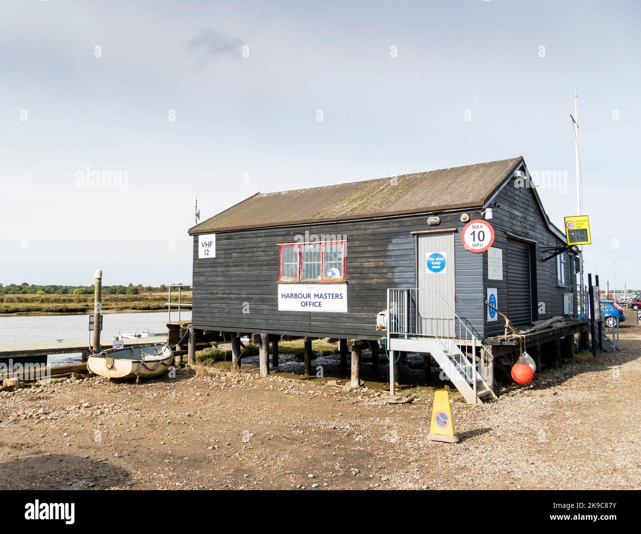 Harbour Masters Office Southwold harbour, Suffolk 2022 Stock Photo Alamy