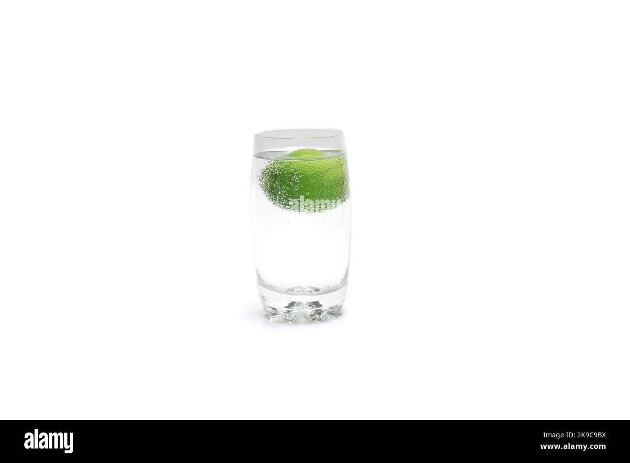 lime in water with bubbles Stock Photo Alamy