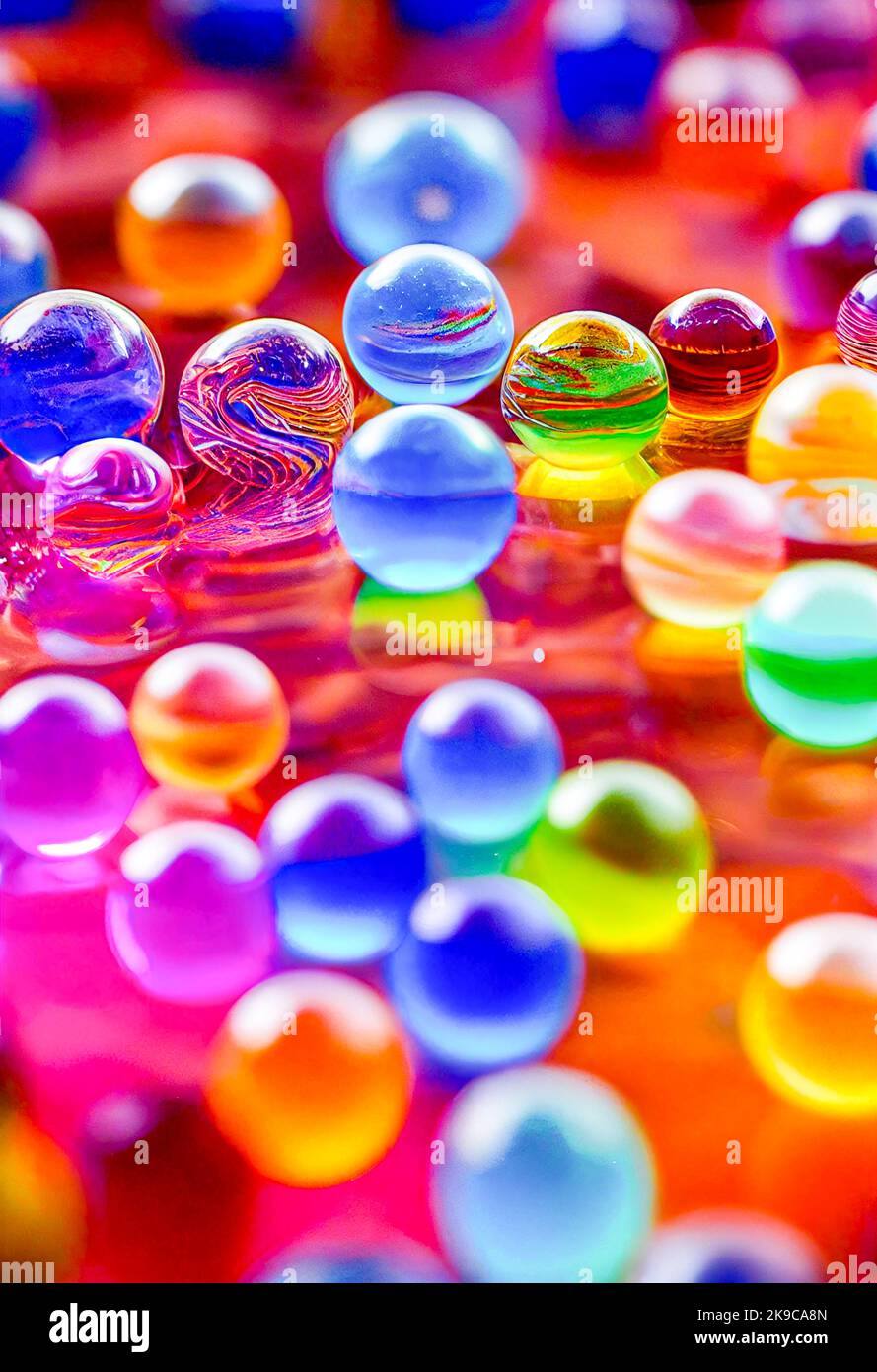 Red marbles hi-res stock photography and images - Alamy
