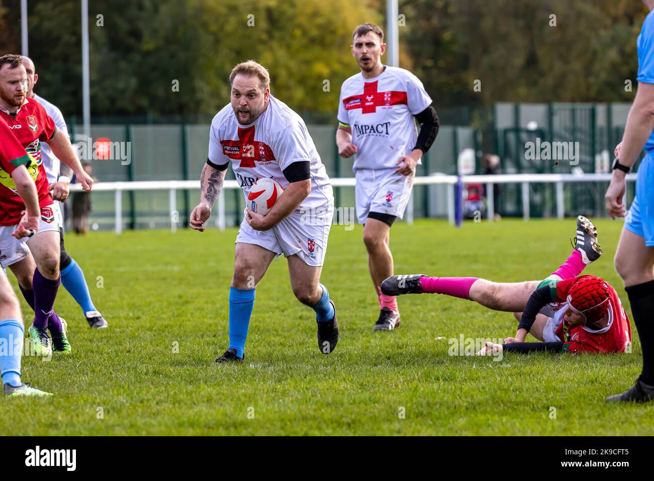 Physical Rugby England took on Wales in the 2022 Physical Disability Rugby League ...