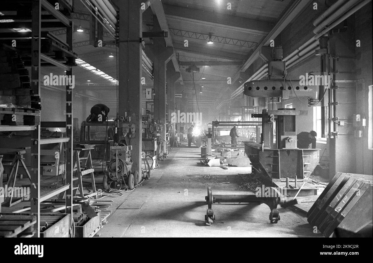 Aktiebolaget Svenska Railway workshops, ASJ Stock Photo - Alamy