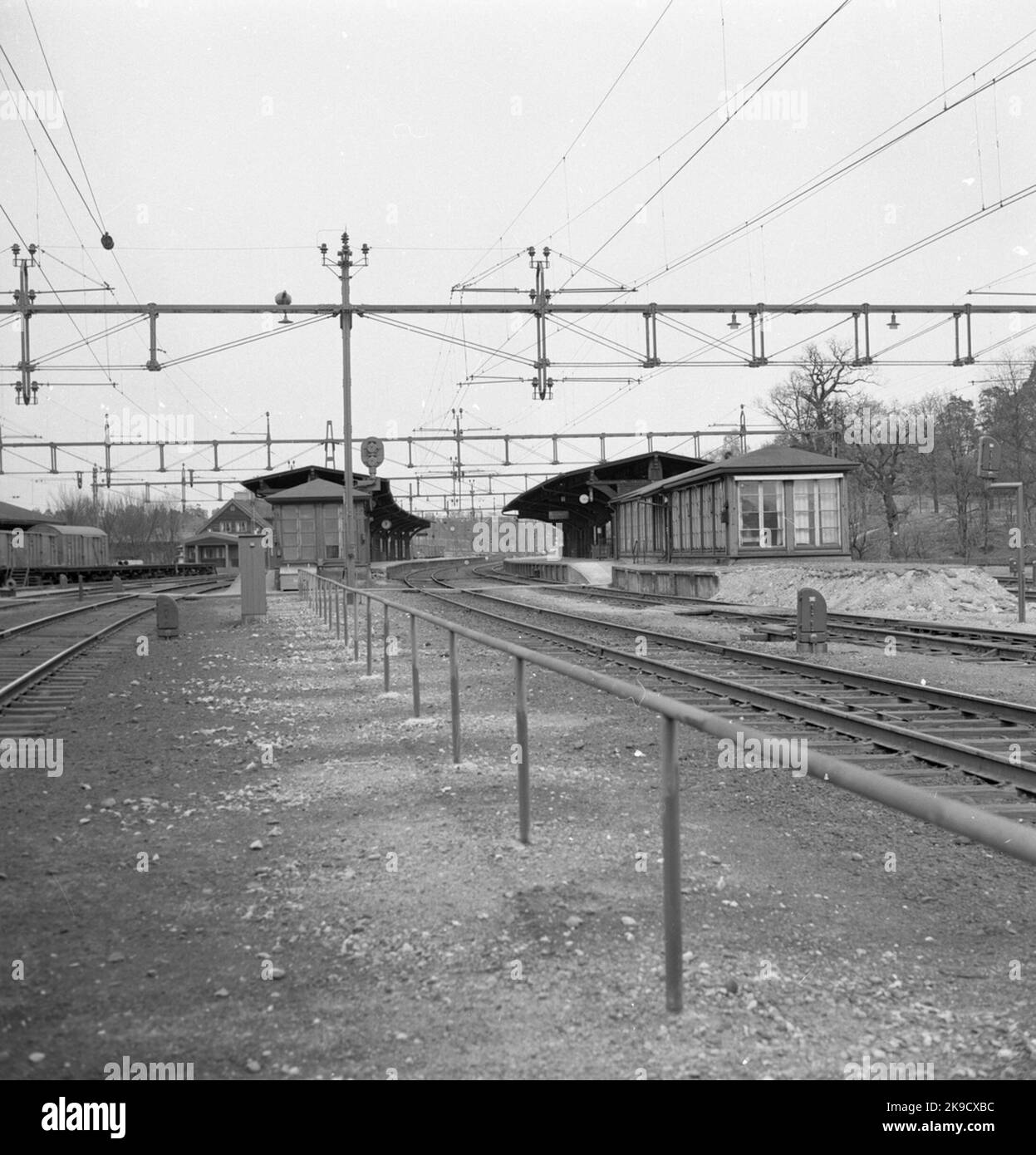 The station was opened in 1879. The station house was then a two