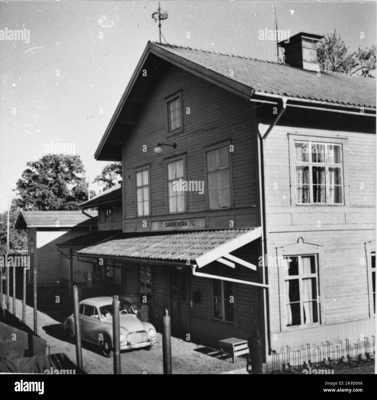 The railway station in Dannemora. Built by UppsalaGävle Railway and