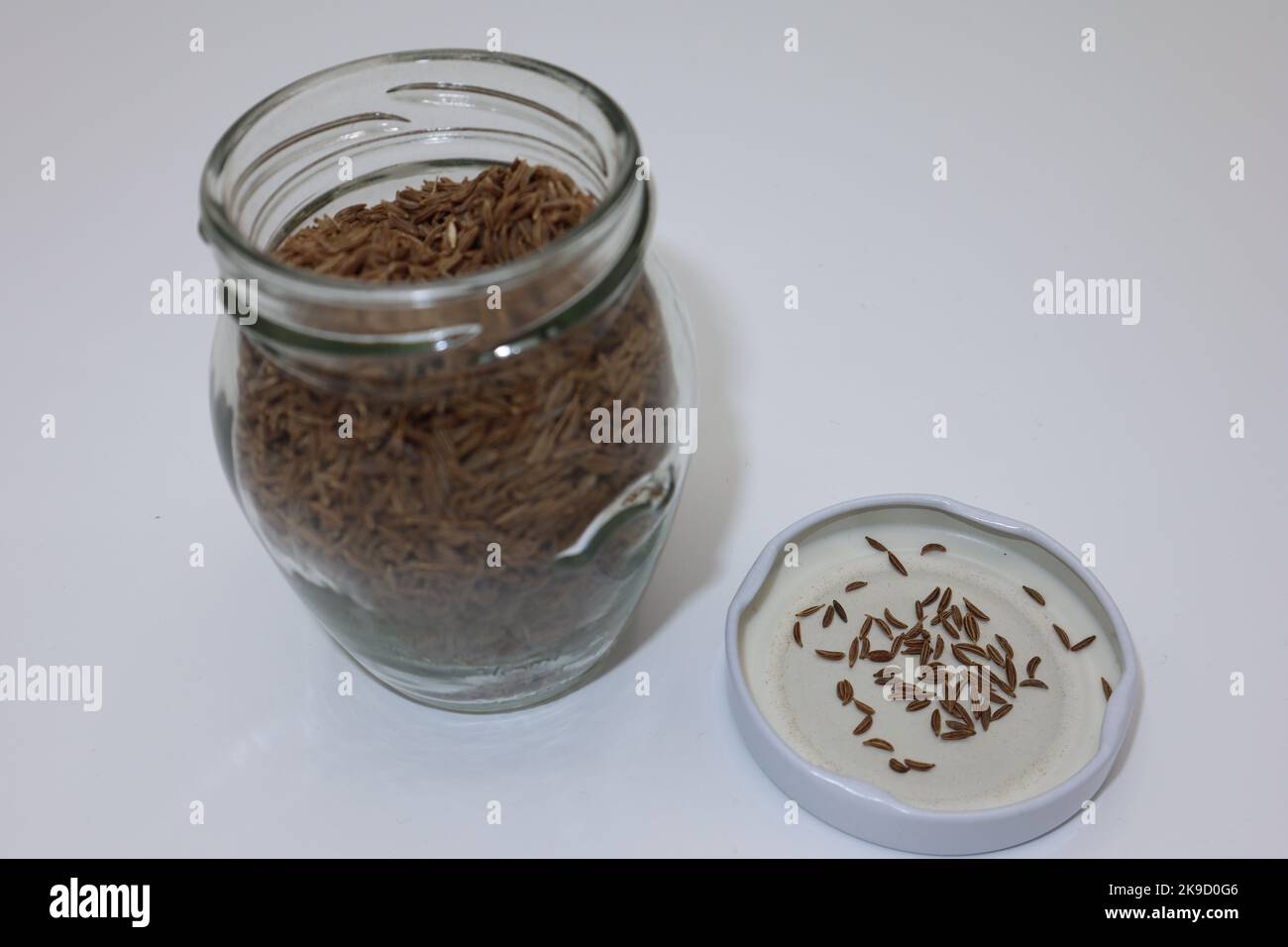 Caraway, also known as meridian fennel and Persian cumin (Carum carvi