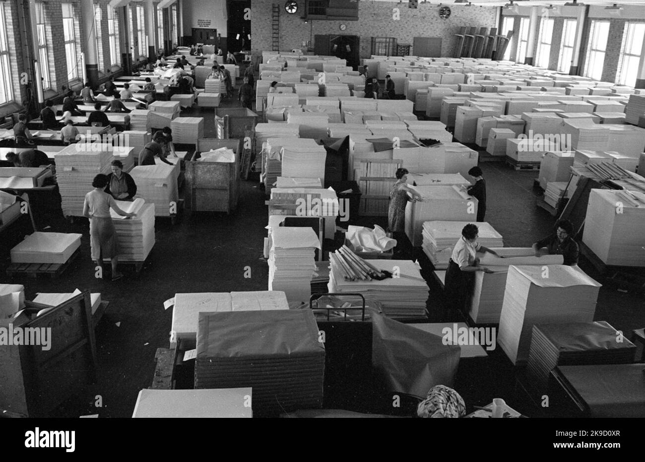 Grycksbo paper mill Stock Photo Alamy