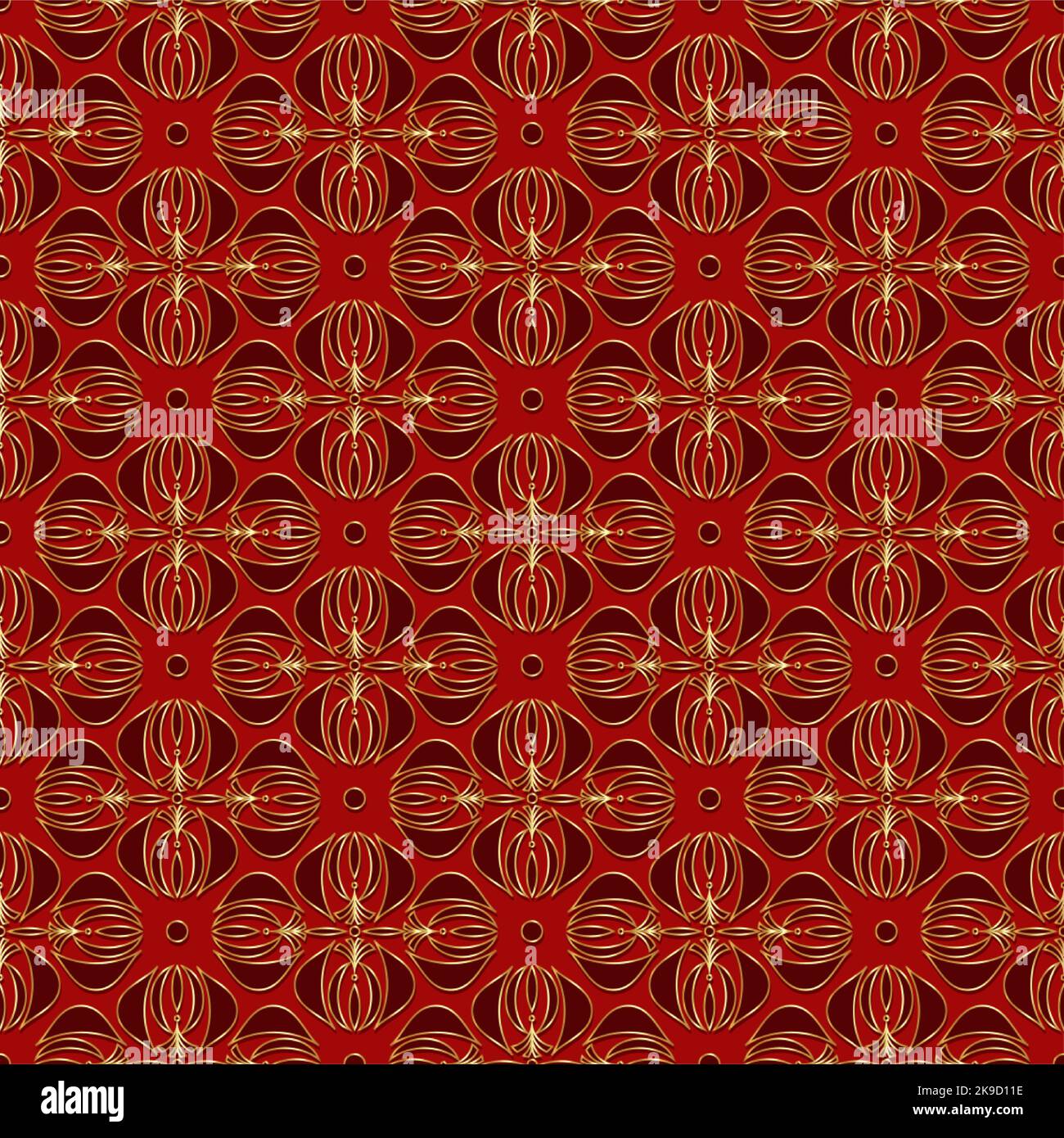 Seamless Art Nouveau Pattern. Vintage wallpaper Stock Photo by ©Freire  68332779