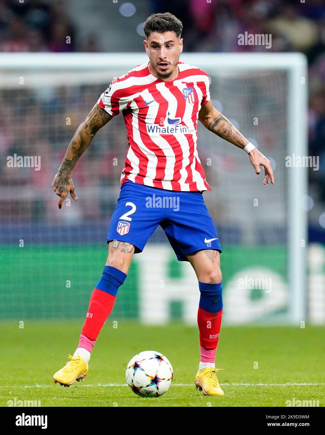 Jose Maria Gimenez of Atletico de Madrid during the UEFA Champions ...