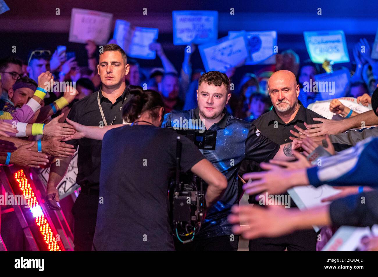 Dortmund, Germany. 27th Oct, 2022. Darts, European Darts Championship