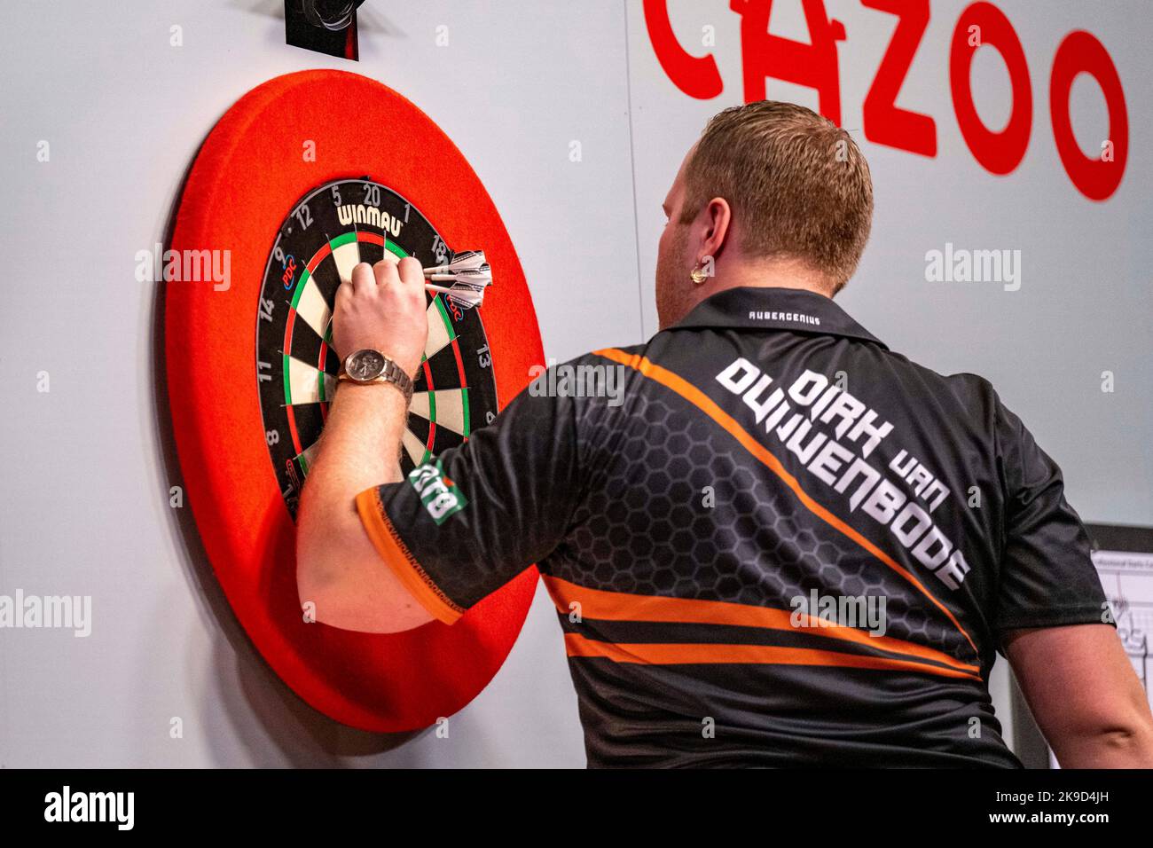 Dortmund, Germany. 27th Oct, 2022. Darts, European Darts Championship, European Darts