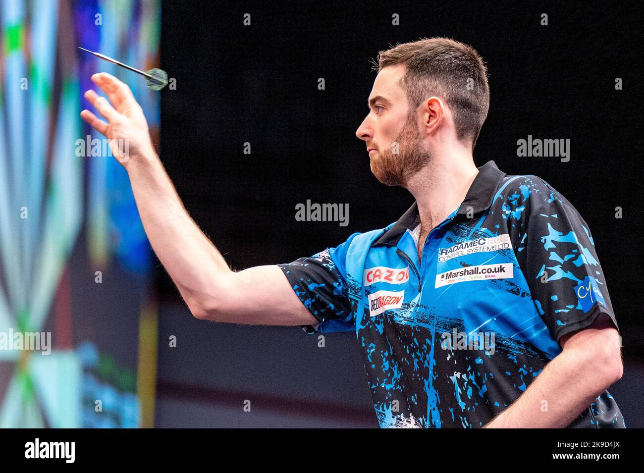 Dortmund, Germany. 27th Oct, 2022. Darts, European Darts Championship
