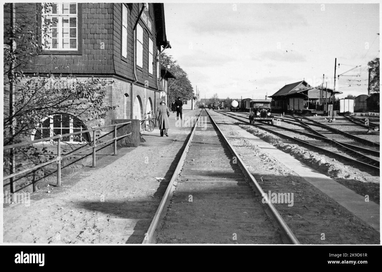 Karlstad's eastern station Stock Photo Alamy