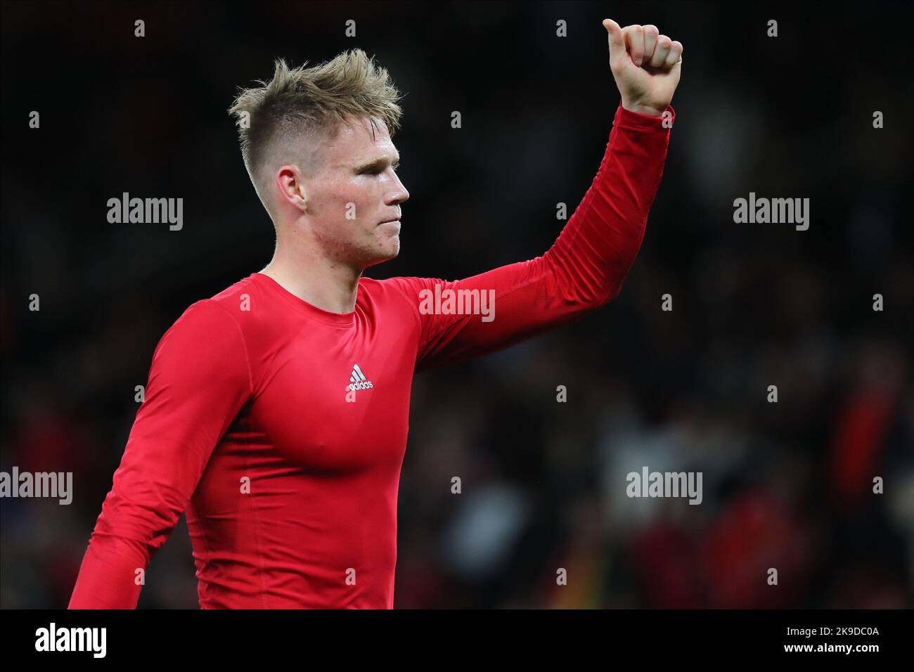 Scott McTominay During The UEFA Europa League Match Manchester United ...