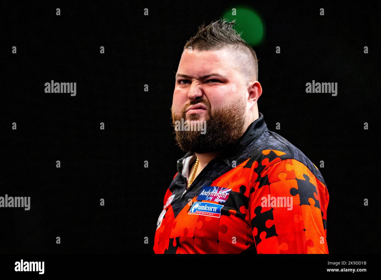 Dortmund, Germany. 27th Oct, 2022. Darts, European Darts Championship