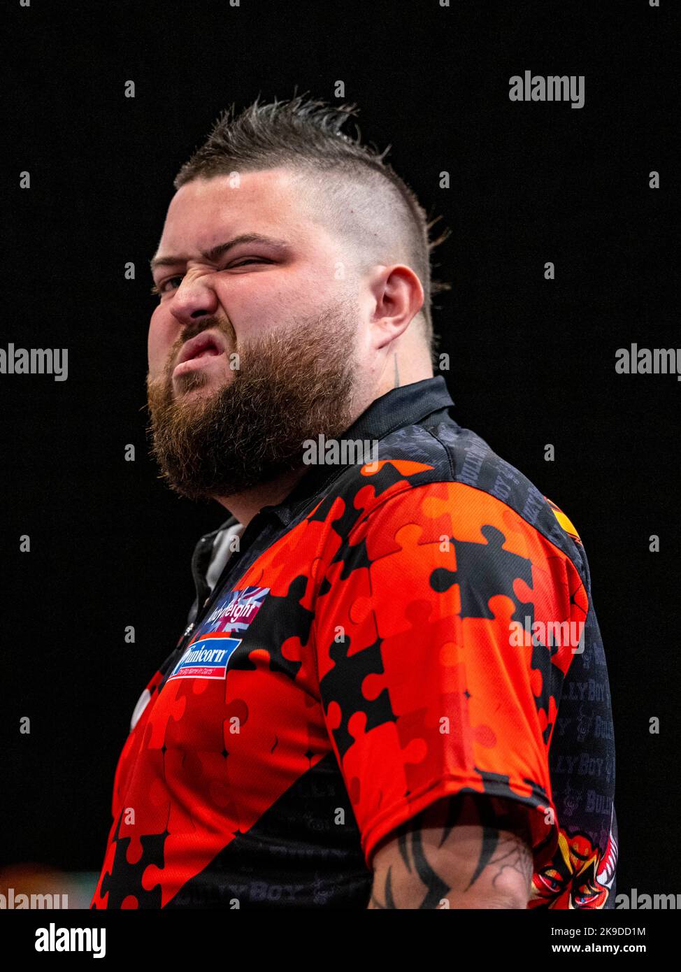 Dortmund, Germany. 27th Oct, 2022. Darts, European Darts Championship