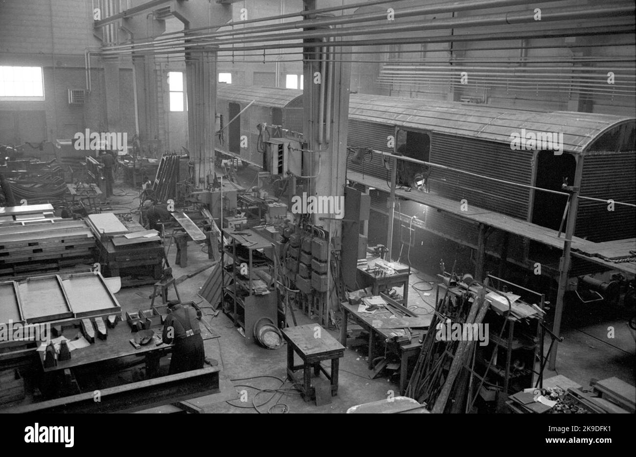 Aktiebolaget Svenska Railway workshops, ASJ Stock Photo - Alamy