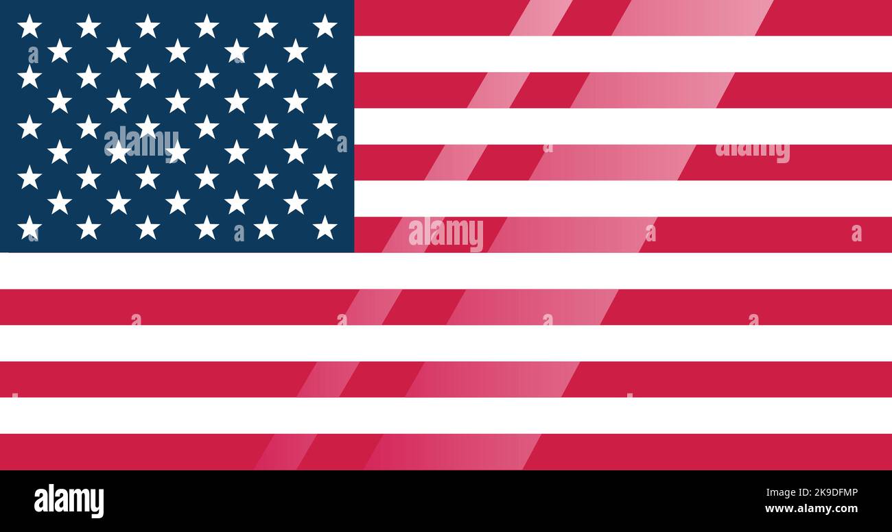 Folded american flag Stock Vector Images Alamy