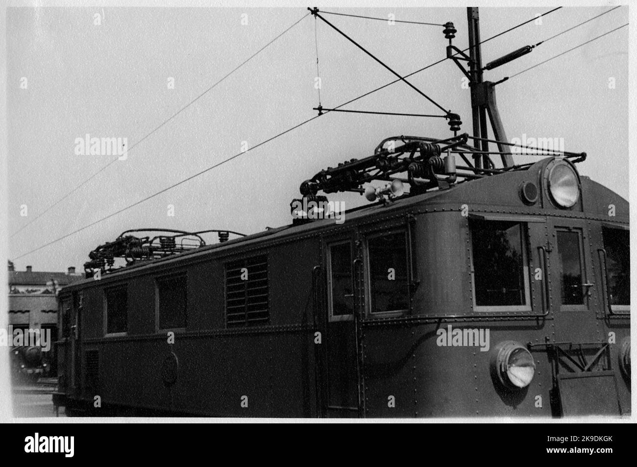 State Railways, SJ DS 317 with Typhon and PKB Trissisolator. Stock Photo